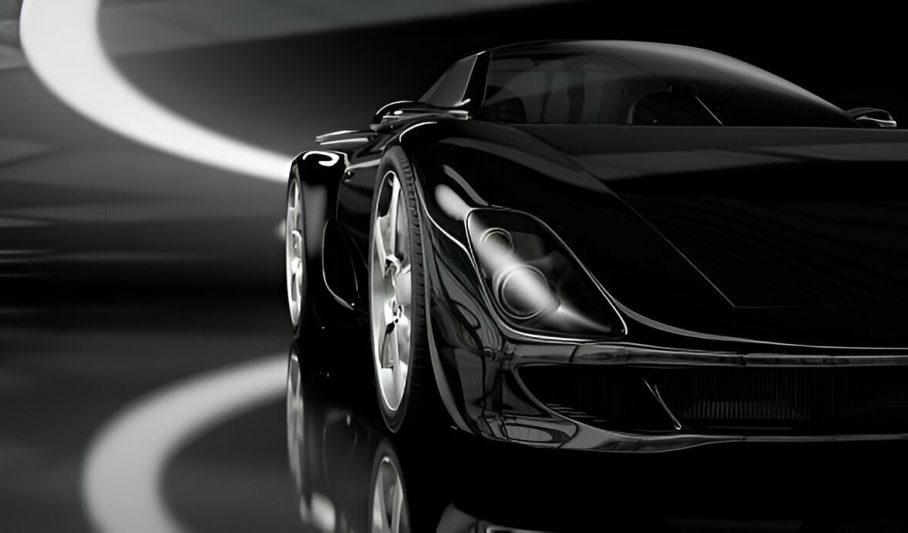 Audi receiving professional paintless dent repair in Nashville."